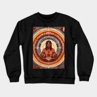 Explore the Cultural Depth: Australian Aboriginal Art and Unique Visual Traditions Crewneck Sweatshirt